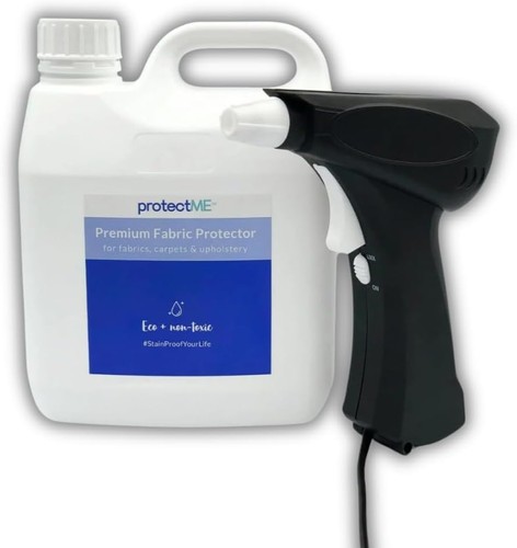 Fabric protector and - fabric,