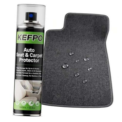 Car fabric protector - car, spray